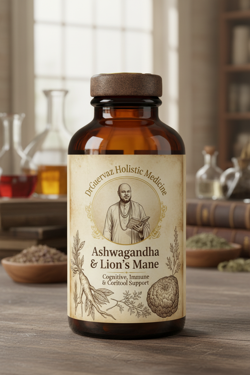 Ashwagandha Lion’s Mane — DrGuervaz Holistic Medicine