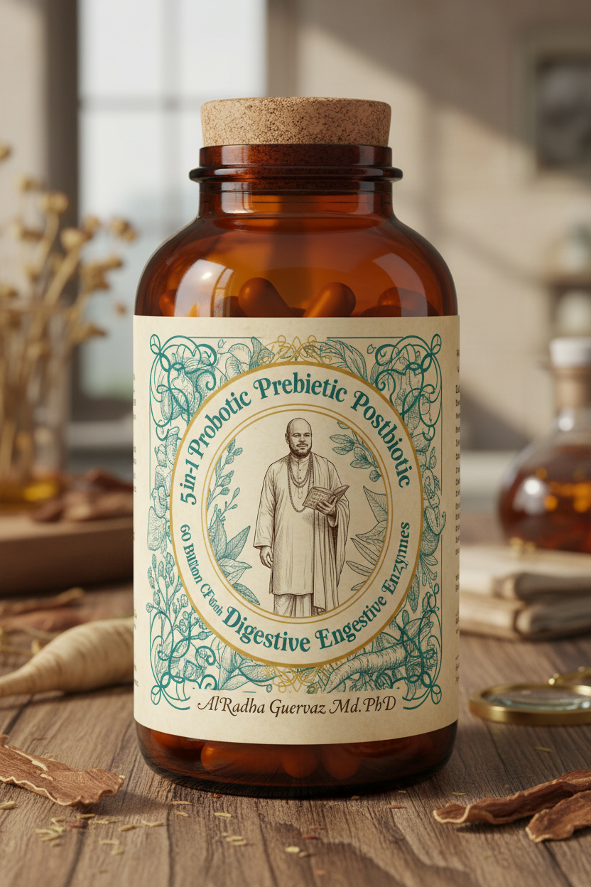 5-in-1 Probiotic Prebiotic Postbiotic — DrGuervaz Holistic Medicine
